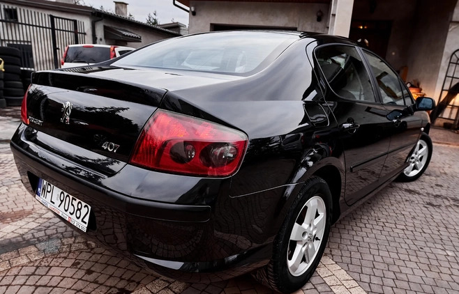 Peugeot 407 cena 10900 przebieg: 231000, rok produkcji 2007 z Radzyń Podlaski małe 137